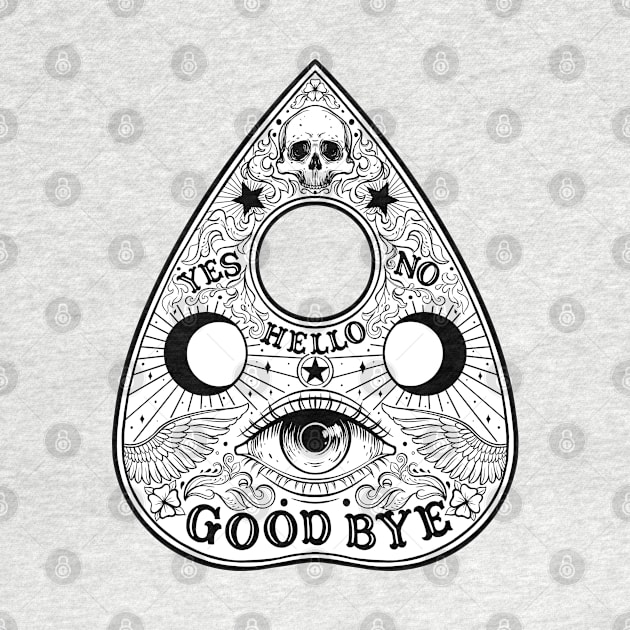 Ouija Planchette Board. All Seeing Eye by OccultOmaStore